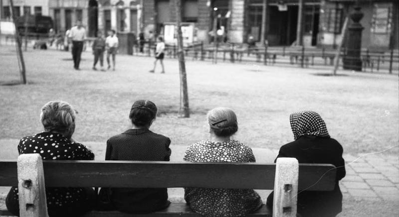 Klauzál tér, 1960-as évek. ©Fortepan, Szalay Zoltán